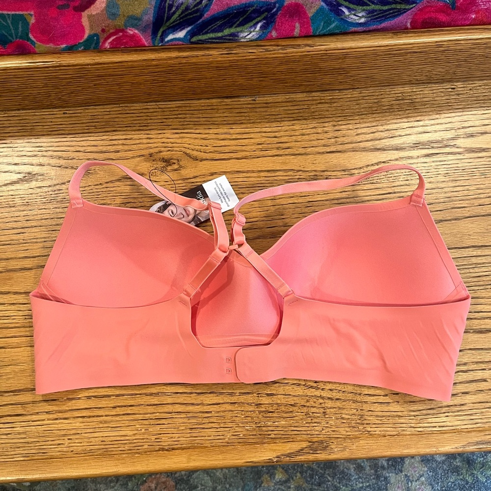 Vibrant Coral Women's Bra - Picture 2 of 5